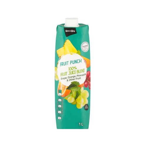 Pnp Long Life Fruit Punch Prisma Pack 1l