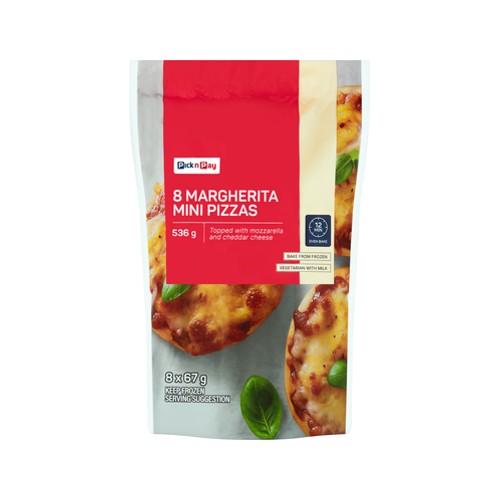 Pnp Mini Margherita Pizza 536g