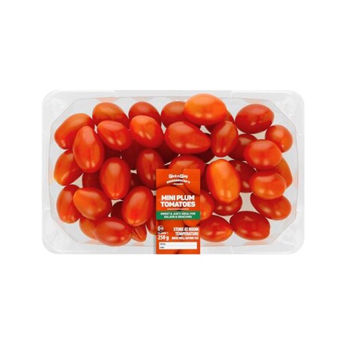 Pnp Mini Plum Tomatoes 250g