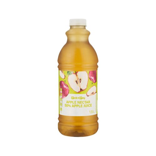 Pnp Nectar Apple 50 Fruit Juice 1.5l