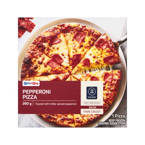 Pnp Pepperoni Pizza 260g