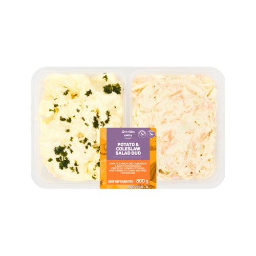 pnp potato & coleslaw duo 800g