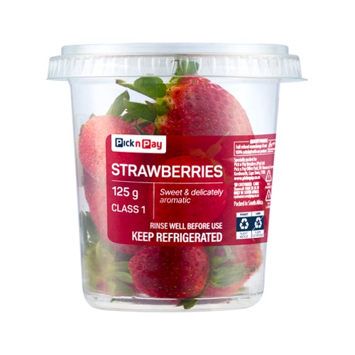 Pnp Strawberries 125g