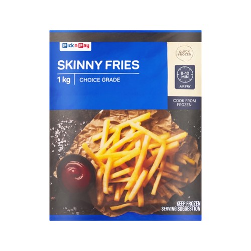 pnp thin cut frying potato chips 1kg