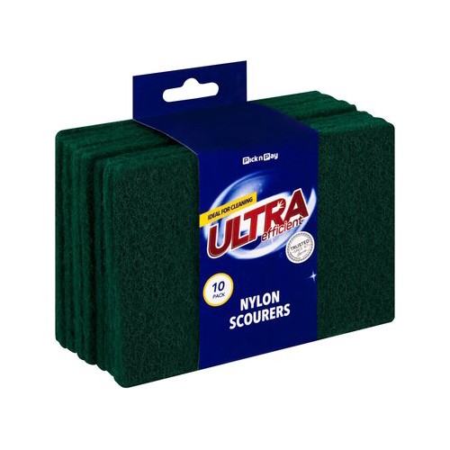 Pnp Ultra Nylon Scourers 10 pack