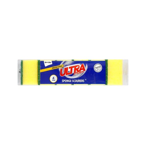 Pnp Ultra Regular Sponges 6 pack
