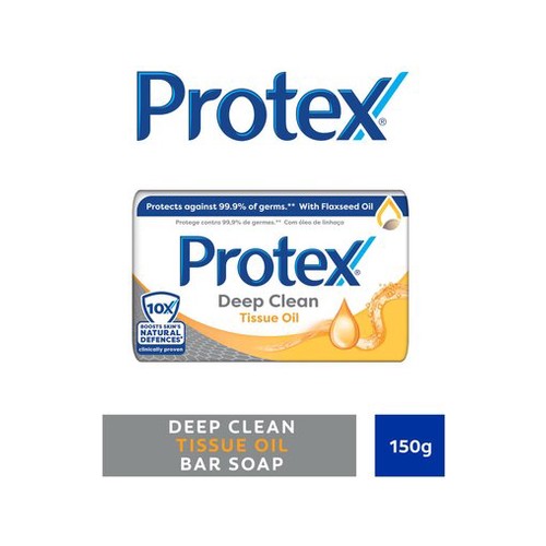 Protex Deep Clean Tissue Oil Antigerm Soap 150g