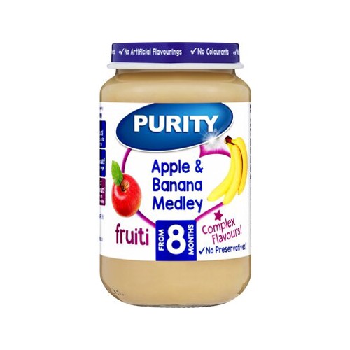 purity jar apple & banana 200ml from8 months