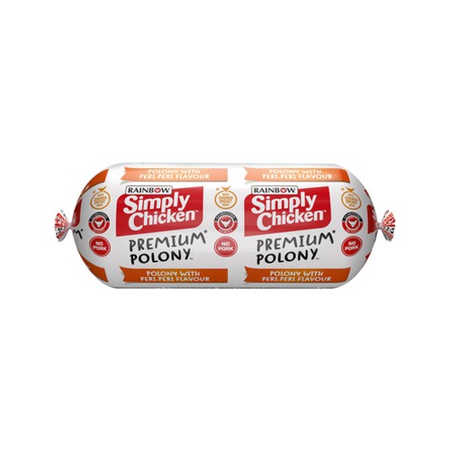 rainbow simply chicken peri-peri polony 1kg