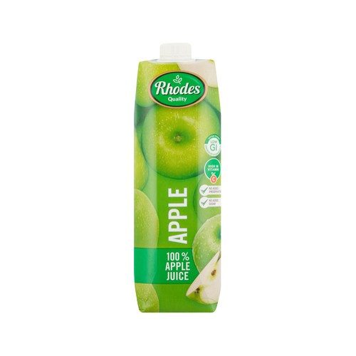 Rhodes Quality 100 Apple Fruit Juice 1l