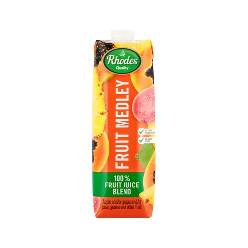 Rhodes Quality 100 Fruit Medley Juice 1l
