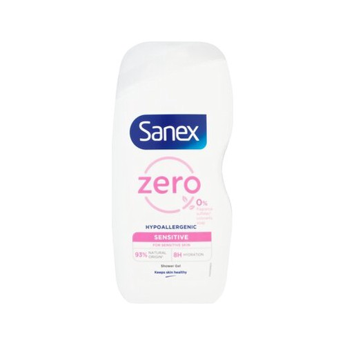 Sanex Zero Sensitive Shower Gel - Body Wash 500ml