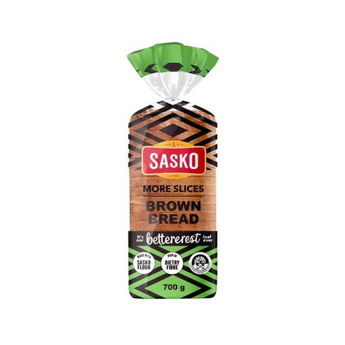 Sasko More Slices Brown Bread 700g