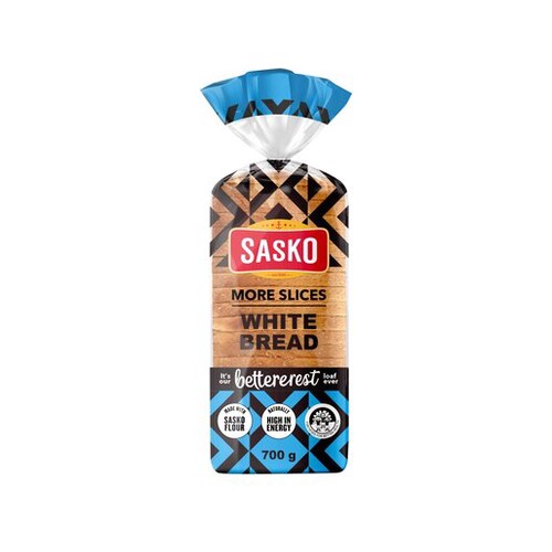 Sasko More Slices White Bread 700g