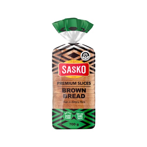 Sasko Premium Sliced Brown Bread 700g