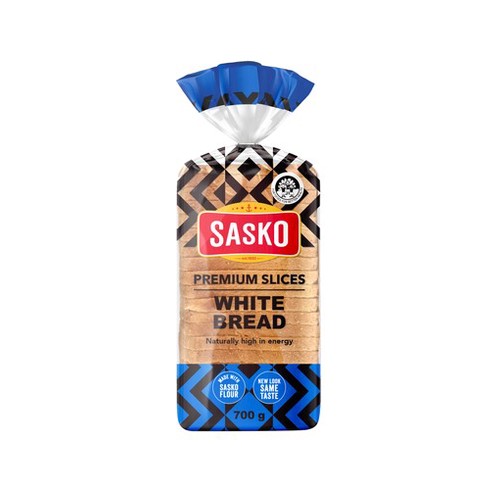 Sasko Premium Sliced White Bread 700g