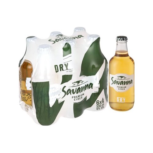 Savanna Dry Nrb 6 x 330ml