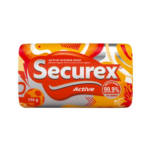 securex fresh active hygiene soap 175g