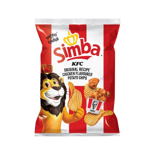 simba kfc original recipe chicken potato chips 120g