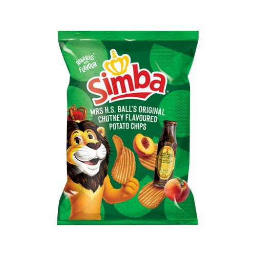 simba potato chips mrs balls chutney 120g