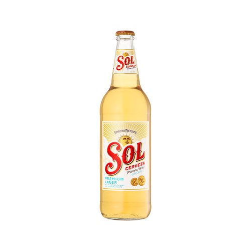 Sol Cerveza Mexican Premium Lager 660ml