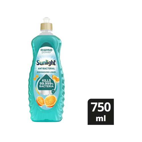 sunlight antibacterial dishwashing liquid 750ml