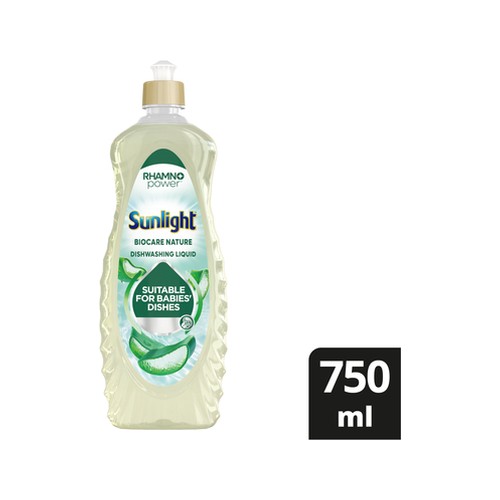 sunlight biocare nature dishwashing liquid 750ml