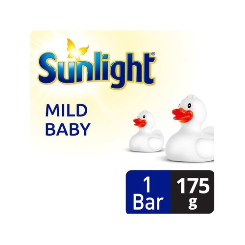 Sunlight Mild Baby Cleansing Face & Body Bar Soap 175g