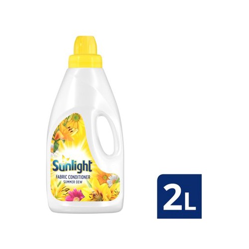 sunlight summer dew laundry fabric softener 2l