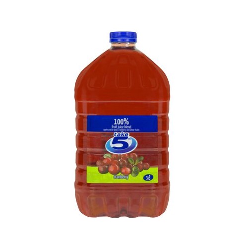 Take 5 100 Cranberry Fruit Juice 3l