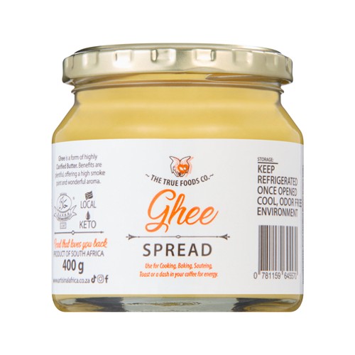 The True Foods Ghee Spread 200g