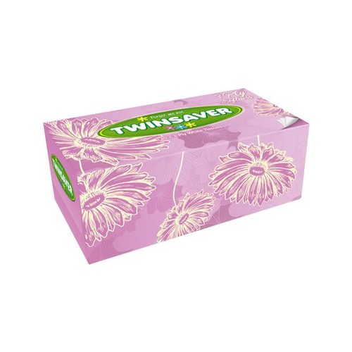 twinsaver 3 ply summer tissues 120 pack
