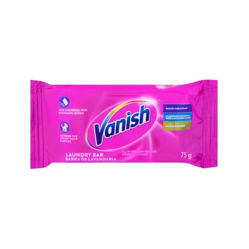 vanish stain remover laundry soap bar 75g