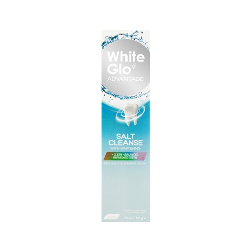 White Glo Salt Cleanse Whitening Toothpaste 75ml