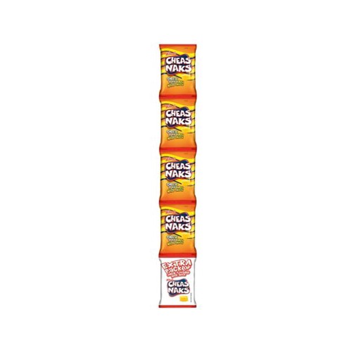 Willards Cheas Naks Cheese Maize Snack 5 x 22g