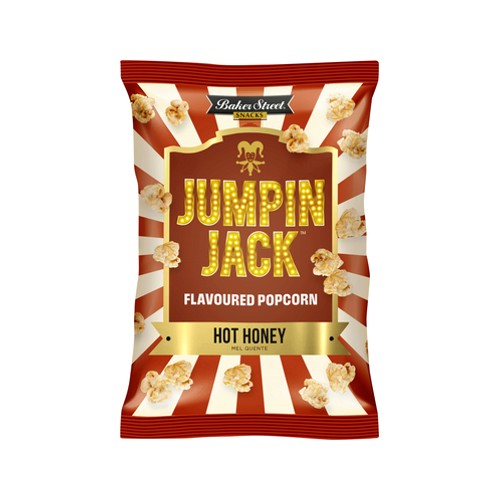 Willards Hot Honey Jumpin Jack Popcorn 100g