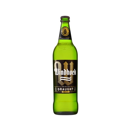 Windhoek Premium Draught Includes Deposit 660ml