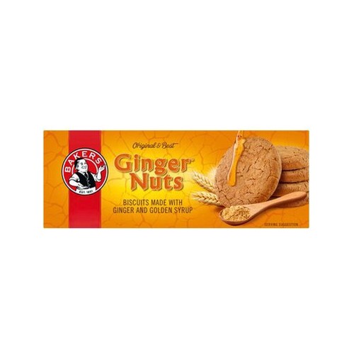 Bakers Ginger Nuts Biscuits 190g