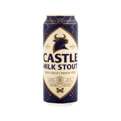 Castle Milk Stout Beer Can 500ml
