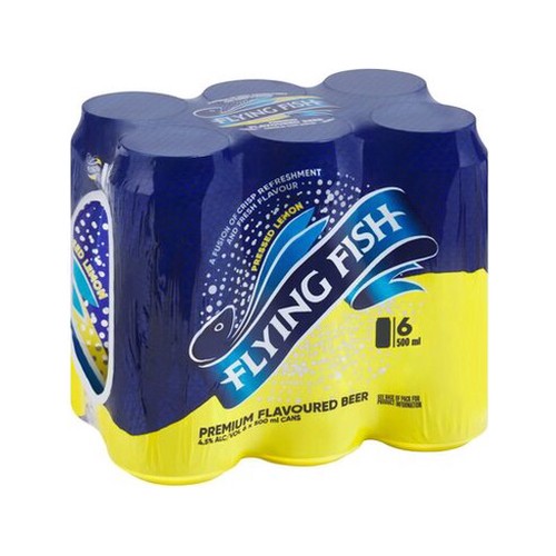 Flying Fish Pressed Lemon Beer 6 x 500ml