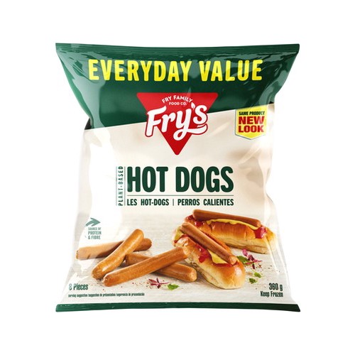 Fry's Family Everyday Value Plant Based Hot Dogs 360g