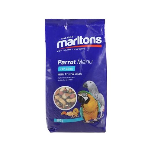 Marltons Complete Diet Parro Parrot with Fruit and Nut 800g