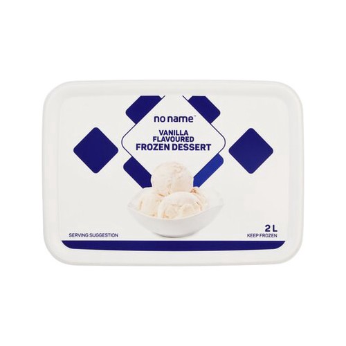 No Name Vanilla Frozen Desert 2L