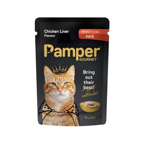 Pamper Pate Flavoured Chicken Liver 75g