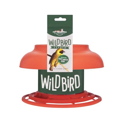 Pet Rewards Large Wild Bird Feeder With Water Feeder
