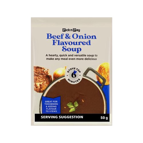 PnP Beef & Onion Packet Soup 50g