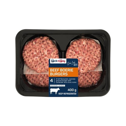 PnP Boerie Burger 400g
