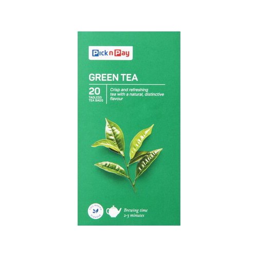PnP Green Tea 20 Pack