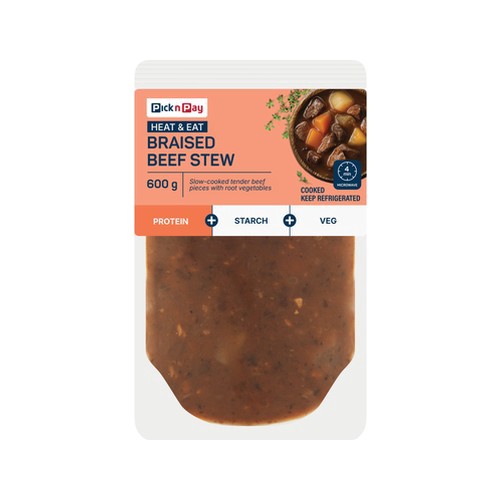 PnP Heat & Eat Beef Stew 600g