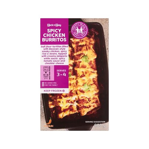 PnP Spicy Chicken Burrito Bake 800g
